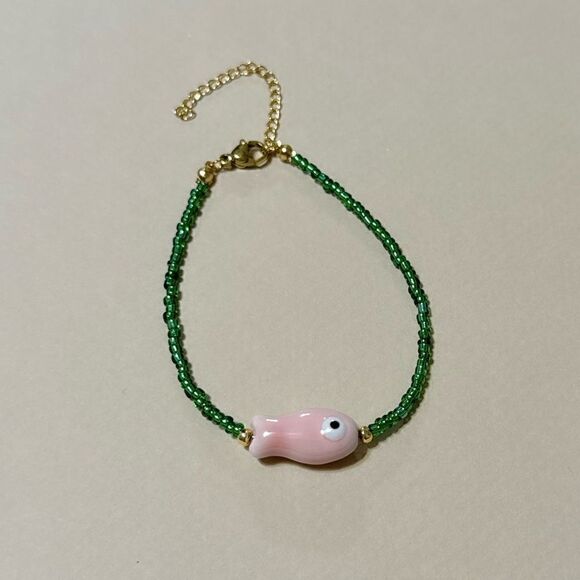 Boho beaded bracelet N622 - Picture 2 of 4